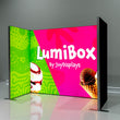 Load image into Gallery viewer, LUMIBOX Lightbox 10ft X 8ft Configuration B - Modular Exhibit