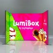 Load image into Gallery viewer, LUMIBOX Lightbox 20ft X 10ft Configuration E - Modular Exhibit