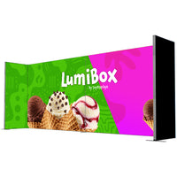 LUMIBOX Lightbox 20ft X 10ft Configuration E - Modular Exhibit