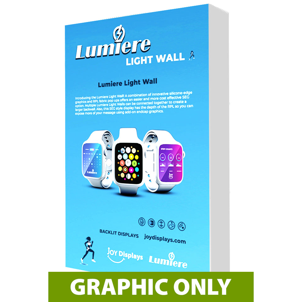 GRAPHIC ONLY - Lumière Light Wall® 5ft X 7.5ft -  (Backlit) Replacement Graphic
