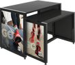 Load image into Gallery viewer, MODIFY Nesting Table 01 - 56&quot;W x 36&quot;H - Product Display with Graphics