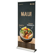 Load image into Gallery viewer, 33.5 In. Maui Retractable Banner Super Flat Vinyl Graphic Package