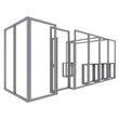 Load image into Gallery viewer, 20 x 10 ft. Modco® 2 Storage Room Structure