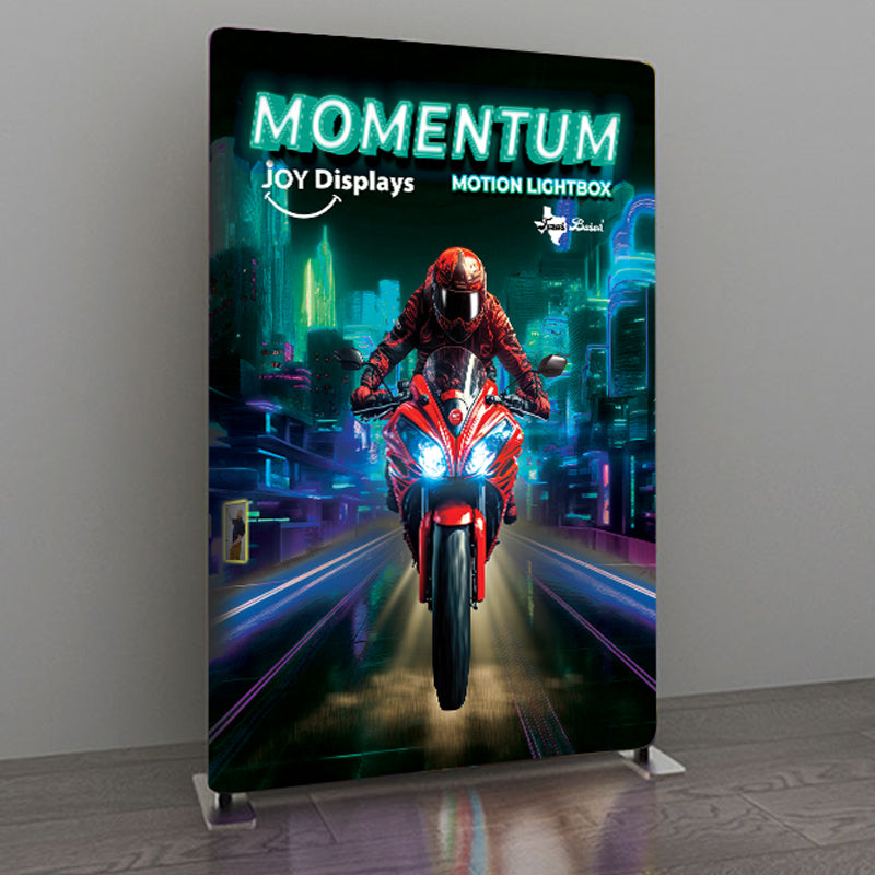 Led Animation Display Box Momentum Motion Lightbox - 5ft X 7.4ft Dynamic Backlit Display