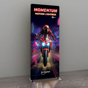 Momentum Motion Lightbox - 3 X 7.4 Ft Dynamic Backlit Display