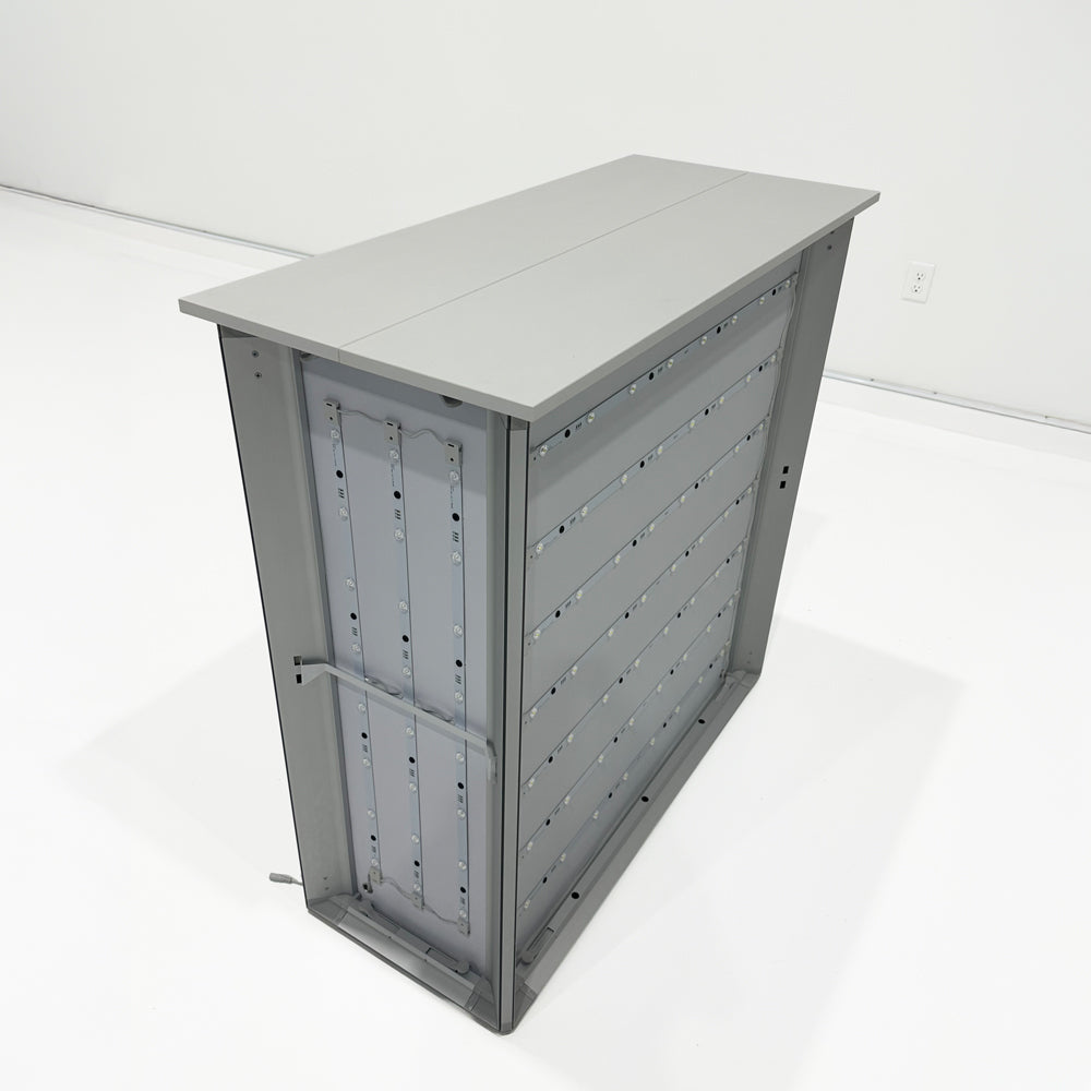 LumiBox Backlit Storage Counter