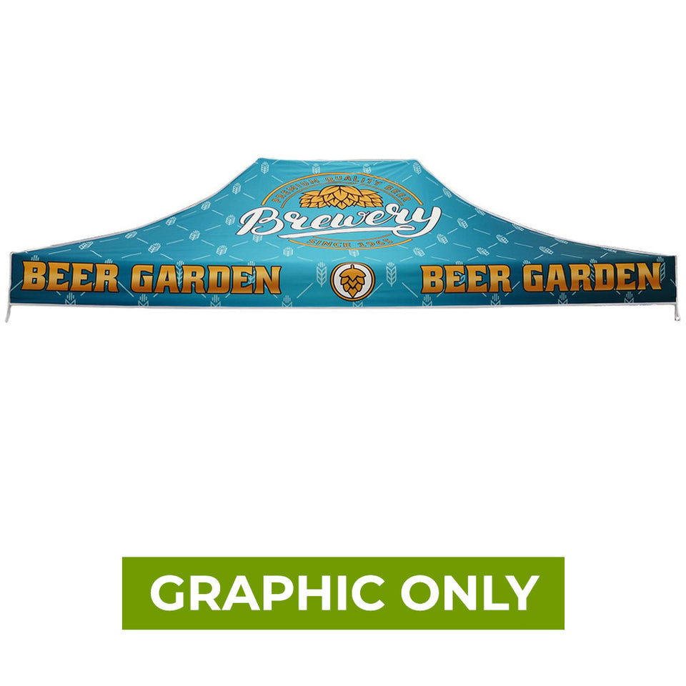 GRAPHIC ONLY - ONE CHOICE® 15 ft. Aluminum Canopy Tent - Replacement Graphic