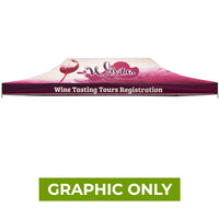  - GRAPHIC ONLY - ONE CHOICE® 20 ft. Aluminum Canopy Tent - Replacement Graphic
