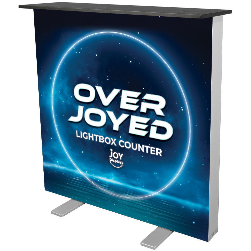 BACKLIT - 3x3 Overjoyed SEG Lightbox Counter - Double-Sided