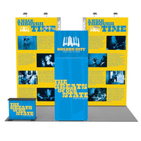 20ft x16ft - Origami SEG Truss Trade Show Displays Inline-A - 20x20 Exhibit