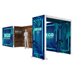 Load image into Gallery viewer, BACKLIT - 30 x 10 SEGO Exhibit with Storage Room - Configuration P30