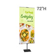 Load image into Gallery viewer, Promo Stand Double 24 In. Fabric Graphic Package