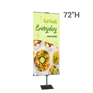 Promo Stand Double 24 In. Fabric Graphic Package