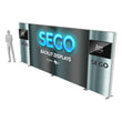 Load image into Gallery viewer, BACKLIT - 20ft X 7.4ft SEGO Backlit Exhibit with TV Mounts - Configuration R20