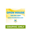 Load image into Gallery viewer, GRAPHIC ONLY - Real Estate Sign Post - Replacement Graphic