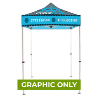 GRAPHIC ONLY - 5 Ft. Casita Canopy Tent - Steel - Dye-sub Graphic Package