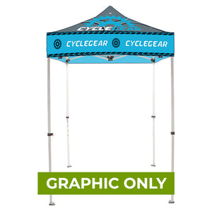 5 Ft. Casita Canopy Tent - Steel - Dye-sub Graphic Package