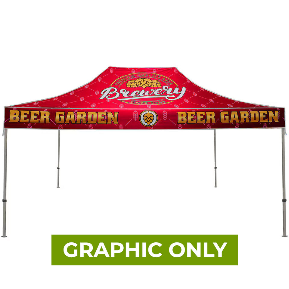 GRAPHIC ONLY - 15ft Casita Aluminum Canopy Tent - Dye-sub Graphic Package - Replacement Graphic