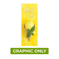  - GRAPHIC ONLY - Grasshopper Adjustable Indoor X Banner Stand - Replacement Graphic