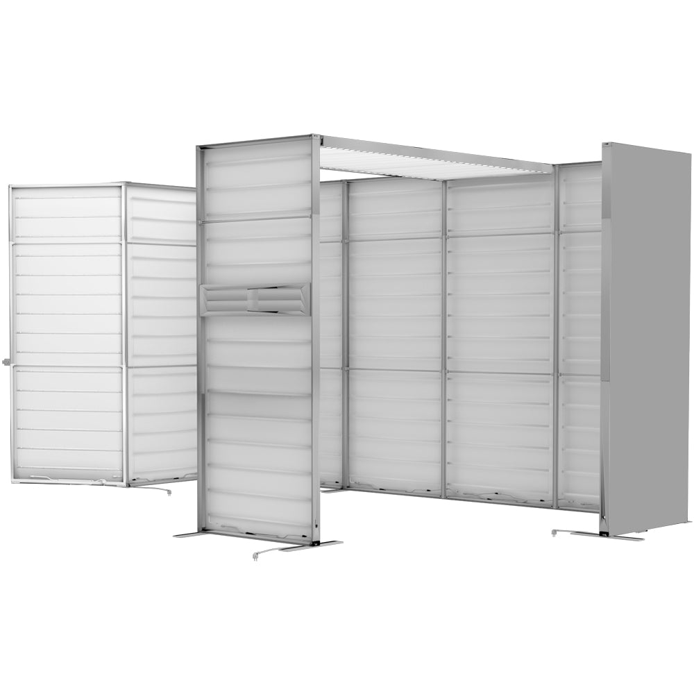 LUMIBOX Lightbox 20ft X 8ft Configuration C - Modular Exhibit
