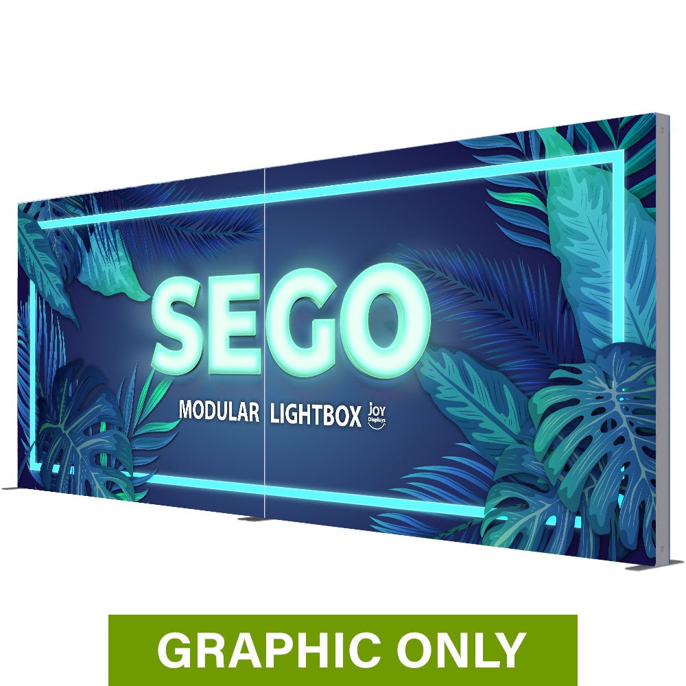 GRAPHIC ONLY - SEGO Modular Lightbox Display Replacement Graphics - Single-Sided