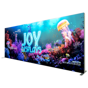 BACKLIT - 20ft x 7.4ft SEGO Modular Seamless Lightbox Display