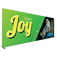 BACKLIT - 20ft x 7.4ft SEGO Modular Seamless Lightbox Display
