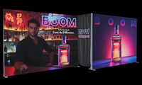 20ft Sego Lightbox - Configuration 3 with privacy curtain