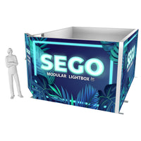 BACKLIT - 13.3' X 10' SEGO Conference Room - Configuration M