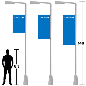 Street Pole Banner-Double-Sided