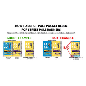 Street Pole Banner-Double-Sided