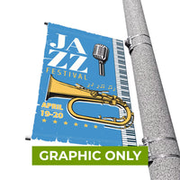  - GRAPHIC ONLY - Street Pole Banner-Double-Sided - Replacement Graphic