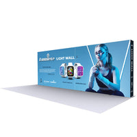 20 Ft Lumière Light Wall® 8 Ft Tall Configuration D - No Lights (Trade Show Exhibit Booth)