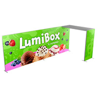 20ft x 7.4ft Lumibox Backlit Display with Bridge - M