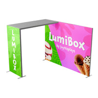 LUMIBOX Lightbox 10ft X 7.4ft Configuration A - Event Display