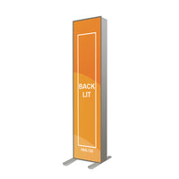 VAIL 120DB 2 Ft. SEG Free-Standing Fabric Graphic Package