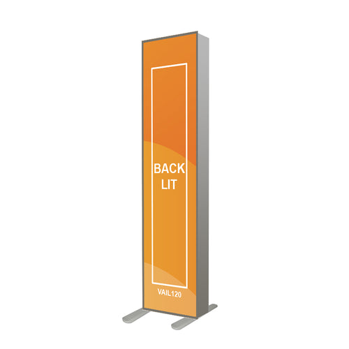 VAIL 120DB 2 Ft. SEG Free-Standing Fabric Graphic Package