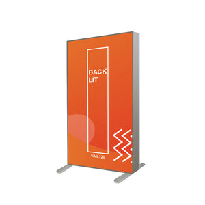 VAIL 120DB 4 Ft. SEG Free-Standing Fabric Graphic Package