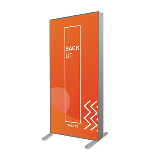 VAIL 120DB 4 Ft. SEG Free-Standing Fabric Graphic Package