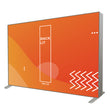 Load image into Gallery viewer, VAIL 120DB 10 Ft. SEG Free-Standing Fabric Graphic Package