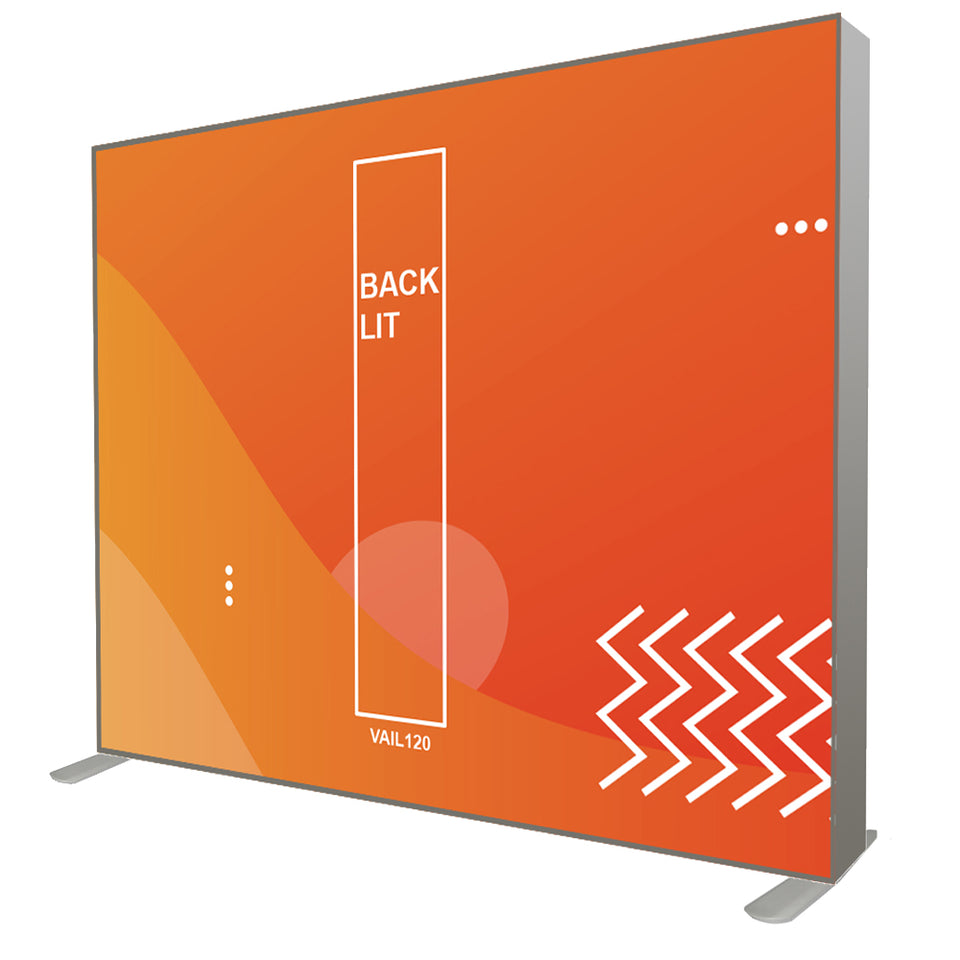 VAIL 120DB 10 Ft. SEG Free-Standing Fabric Graphic Package