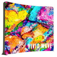 Backlit Vivid Wave 10ft Lightbox