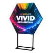 Load image into Gallery viewer, Backlit Vivid Hex Lightbox