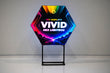 Load image into Gallery viewer, Backlit Vivid Hex Lightbox