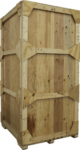 Vertical Wood Crate