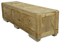Quarter Wood Crate