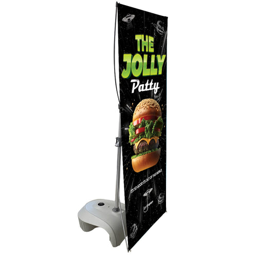 Jolly Outdoor Banner Stand Graphic Package