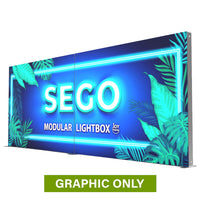 GRAPHIC ONLY - SEGO Modular Lightbox Display Replacement Graphics - Single-Sided - 20' X 7.4'