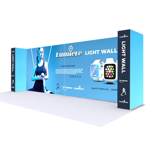 Backlit Displays & Backlit Fabric Banners – Joy Displays