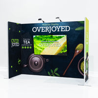 10 Ft X 7.5 Ft Convention Exhibit - Overjoyed SEG Tradeshow Booth 6